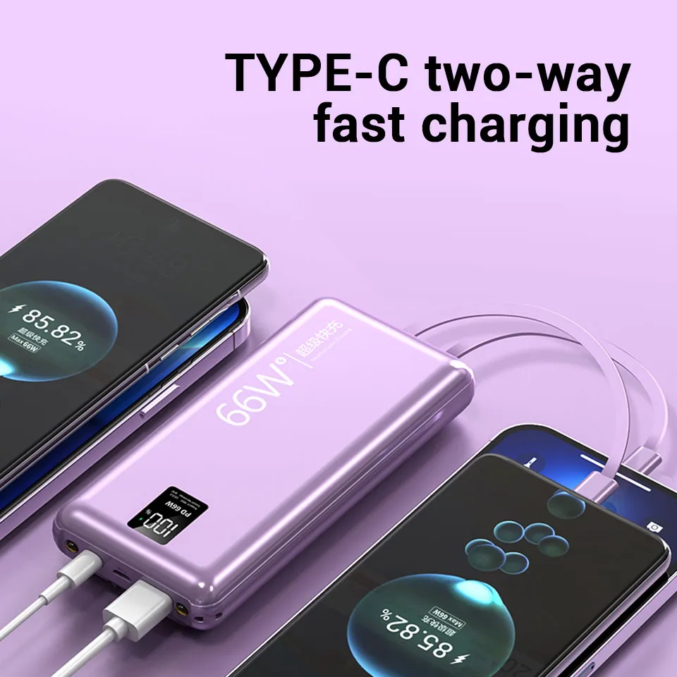 YiLing DX117 Portable Power Bank Charger charging