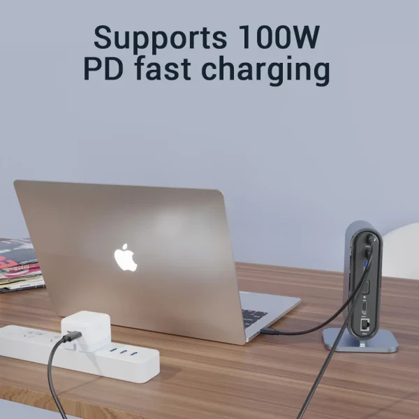 YL-2201 12 in 1 USB C Hub PD charging