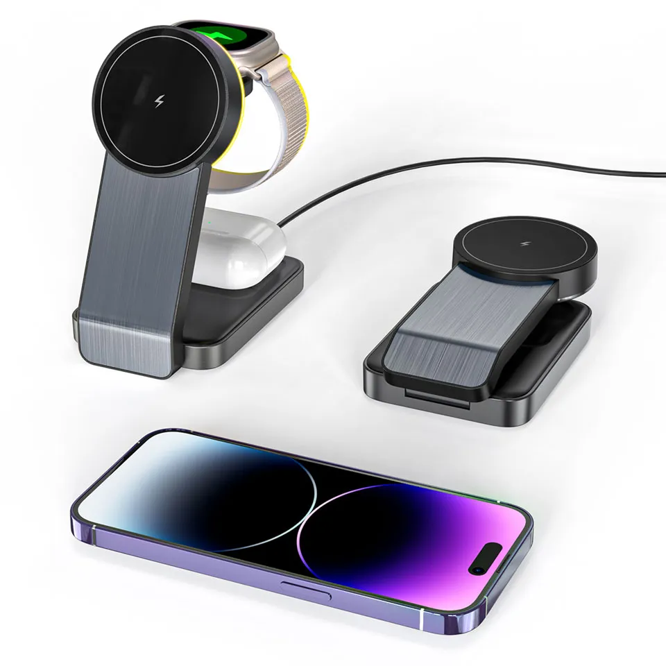 YL-W79 3 in 1 Wireless Charger