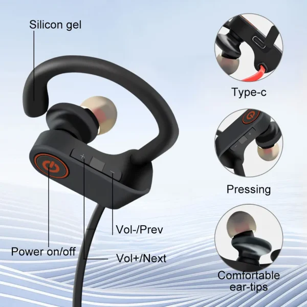 YL-U8 Wireless in-ear sport Earphone