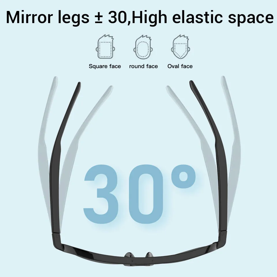 bluetooth audio sunglasses mirror legs