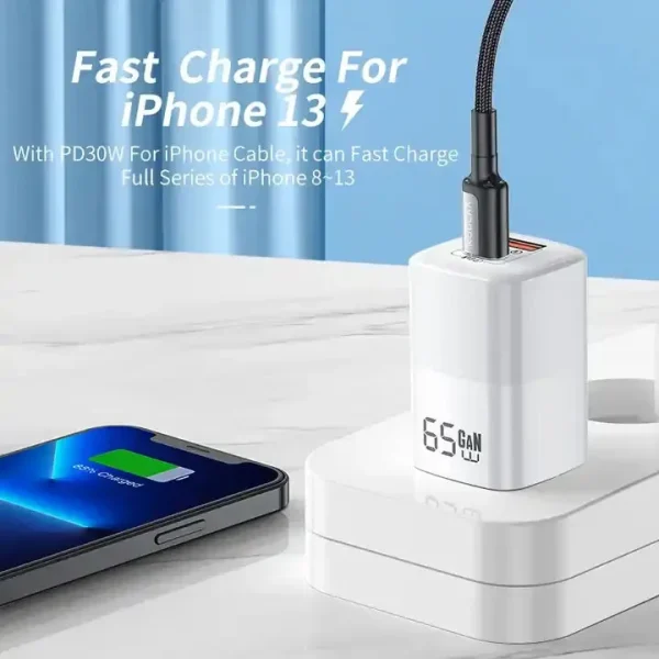 YL-U65A 65W USB C GaN Charger