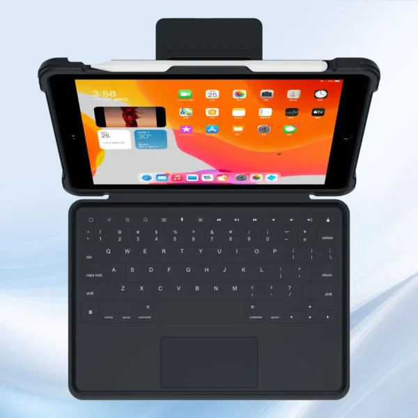 YiLing 118-2 iPad Keyboard Case front